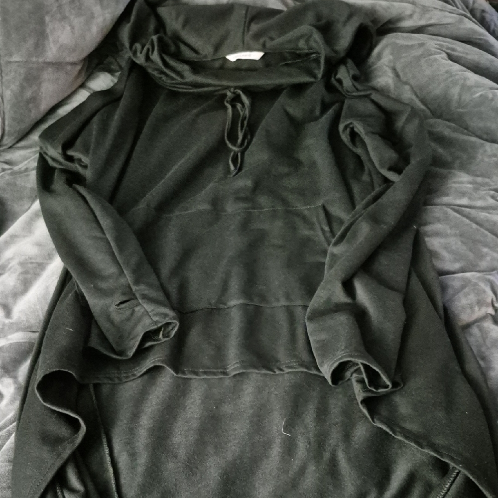 Black Cowl Neck Sweater